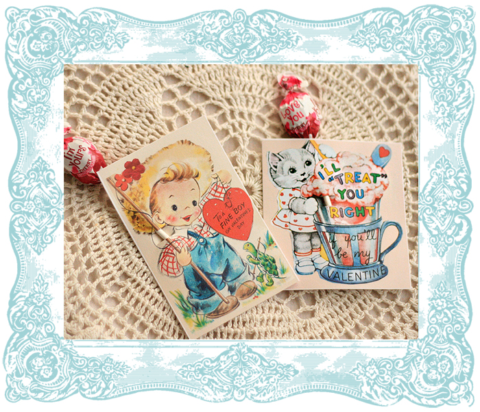 Jodie Lee Designs: Vintage Valentine Cards - Free ...