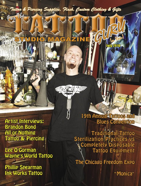 Convention in Santa Rosa, CA is in the July Issue of Tattoo Guru Magazine!