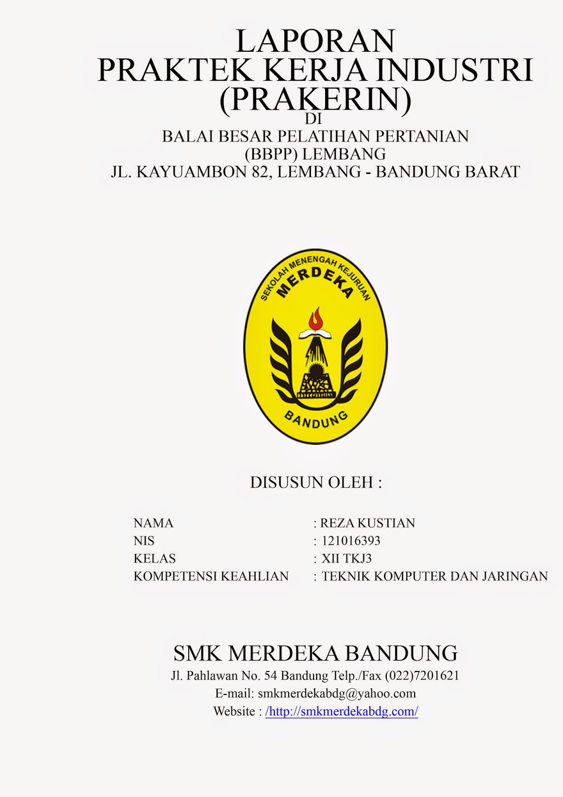 Contoh Laporan Pkl Smk Tkj Tentang Printer Audit Kinerja