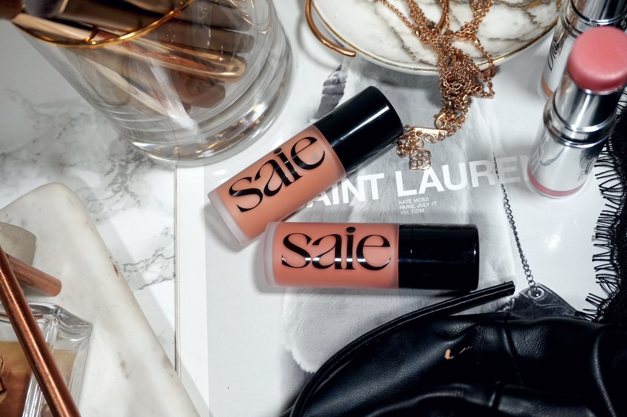 Saie Dew Blush Liquid Cheek Blush Review and Swatches