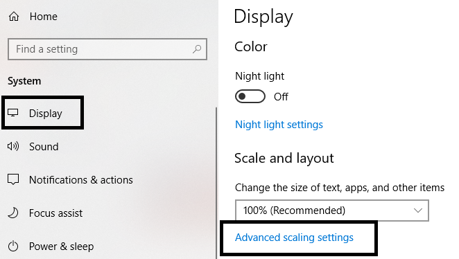 Menghindari Layar Blur Saat di Game/Aplikasi Pada Windows 10