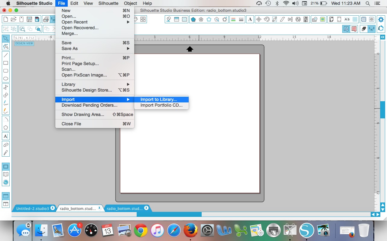 Download Importing .Studio Files, JPEGs and SVGs Directly into Silhouette Studio Library - Silhouette School