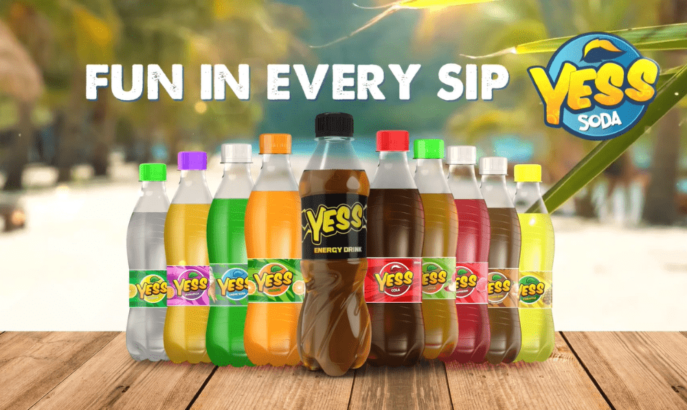 Yess carbonated drinks Zambia - Acacia Foods & Beverages Zambia