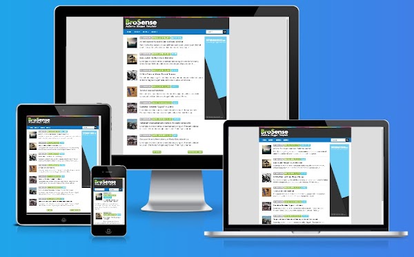 Download Template BroSense V2 Responsive Terbaru