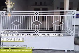 Harga Gerbang Plat Hollow Minimalis Mekarsari Terbaru 2025
