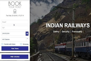 How to book tickets via IRCTC