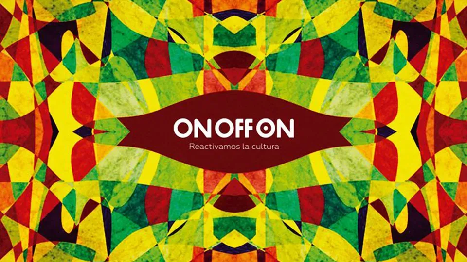 Ilustración de Mauro Rojas para presentar el proyecto ONOFFON™ en las portadas de las plataformas sociales. Producción gráfica de Eonminu®.