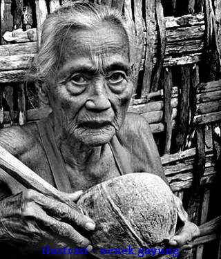 Gambar Foto Video Nenek Gayung - Ilustrasi