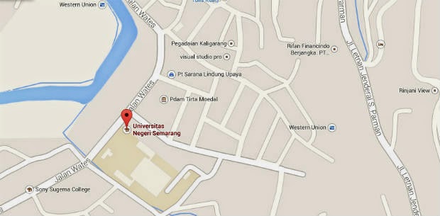 Location Building State University of Semarang | UNNES