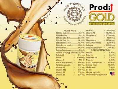 Thành phần Prodi Gold giá rẻ