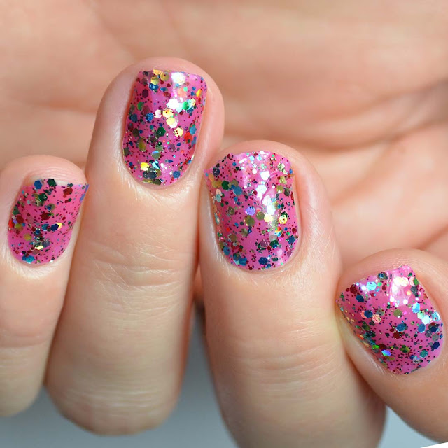 glitter nail polish strips