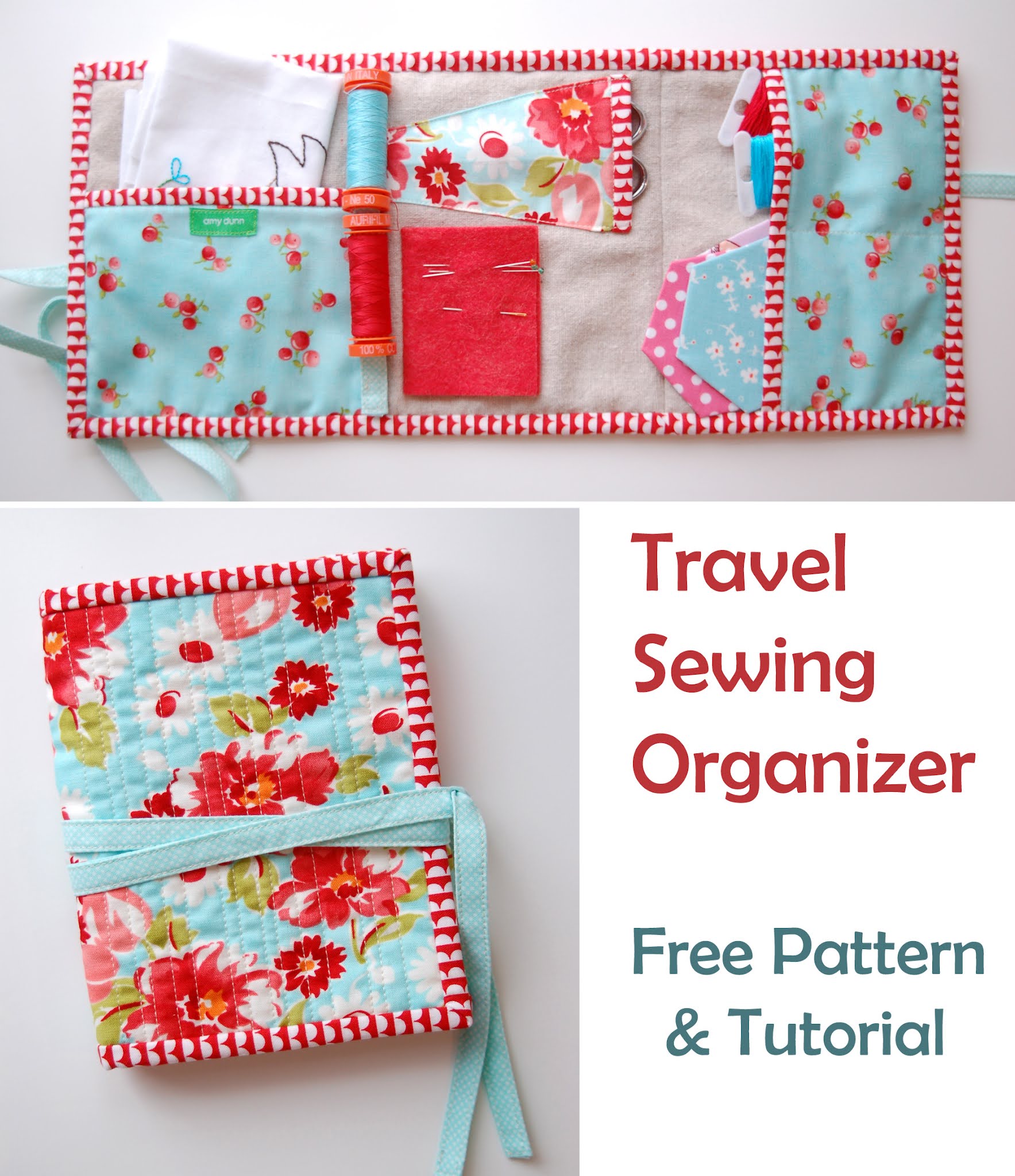 Travel Sewing Kit Pattern & Tutorial