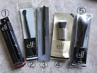 e.l.f. brushes