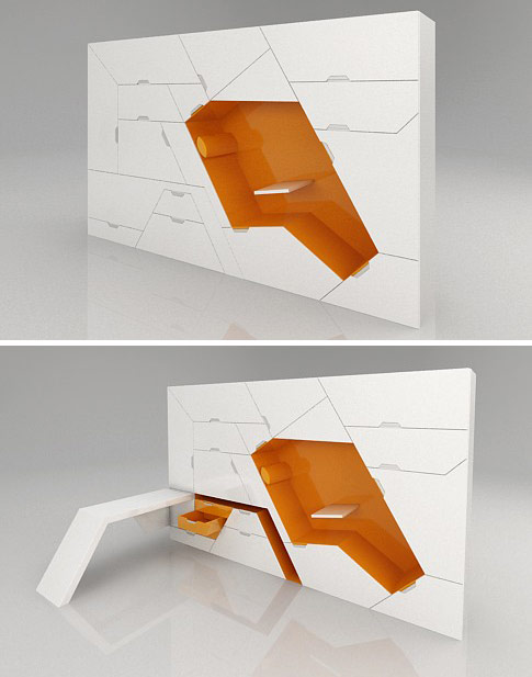 White Minimalist Furniture Boxetti