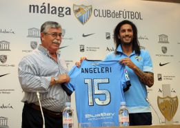 Angeleri contento por llegar al Málaga Angeleri contento por llegar al Málaga