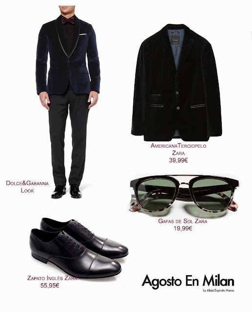 Details for menswear for ChristmasD&G Zara Look Style Inspiration 