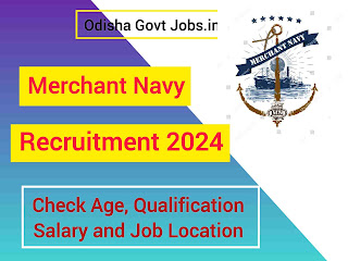 Indian Marchent Navy Recruitment 2024