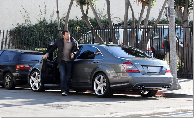 Ben Affleck's mercedes benz