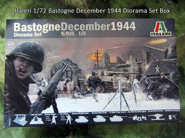 1/72 Italeri Bastogne December 1944 Diorama Set