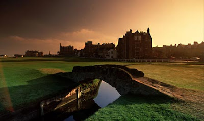 St. Andrews Golf Course Best Spot Wallpaper and Images Stock