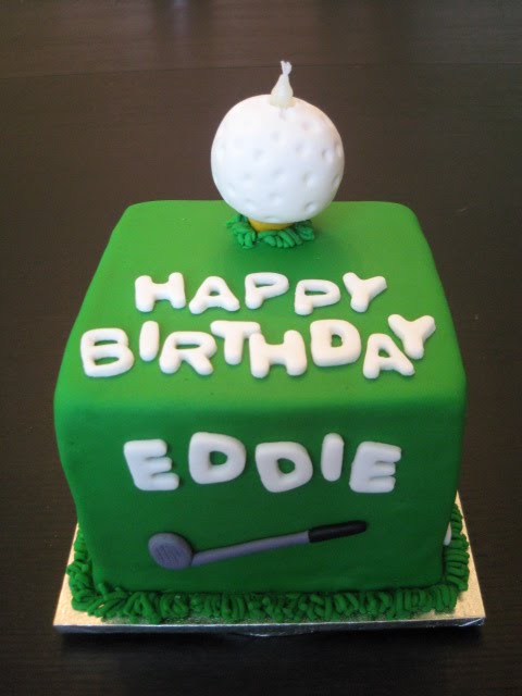 golf course cake. golf course on the cake,