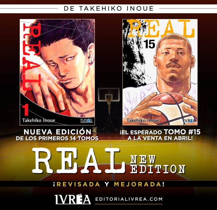 Real manga - Takehiko Inoue - Ivrea