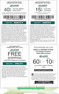 Free Printable Joann Coupons