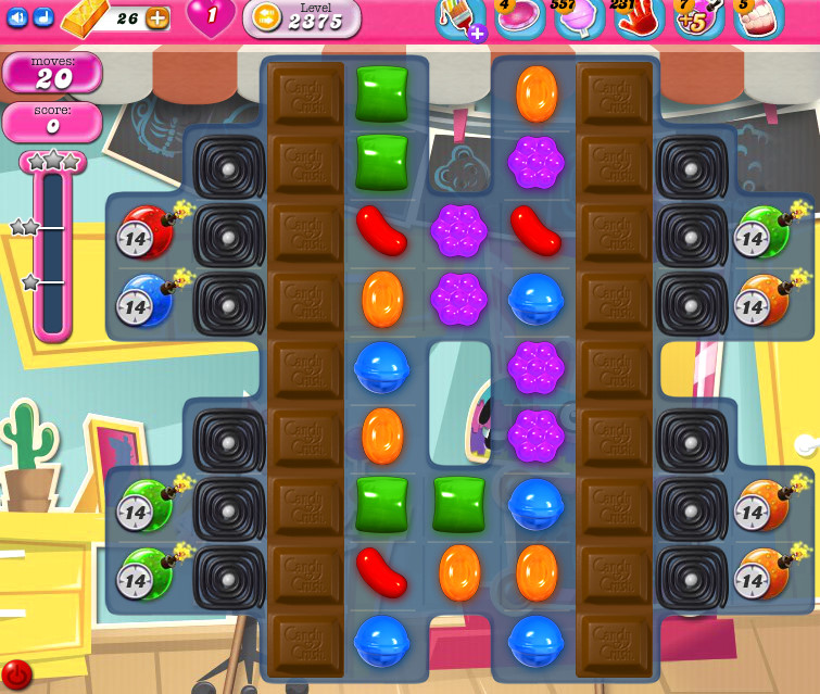 Candy Crush Saga level 2375