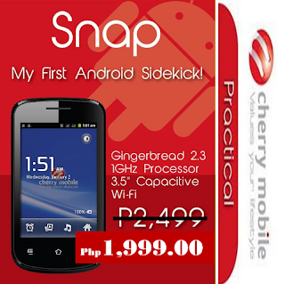 Cherry Mobile Snap discount price