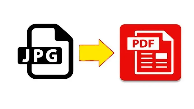 كيفية تحويل ملفات JPG إلى PDF