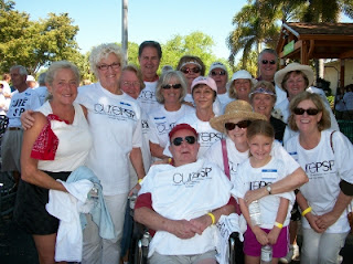 a group of people on PSP walk