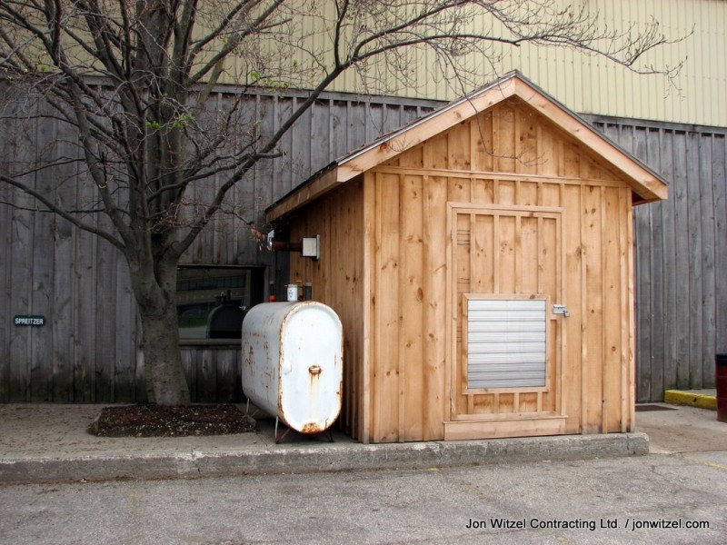 Rational Preparedness" : The Blog: Building a Generator Shelter