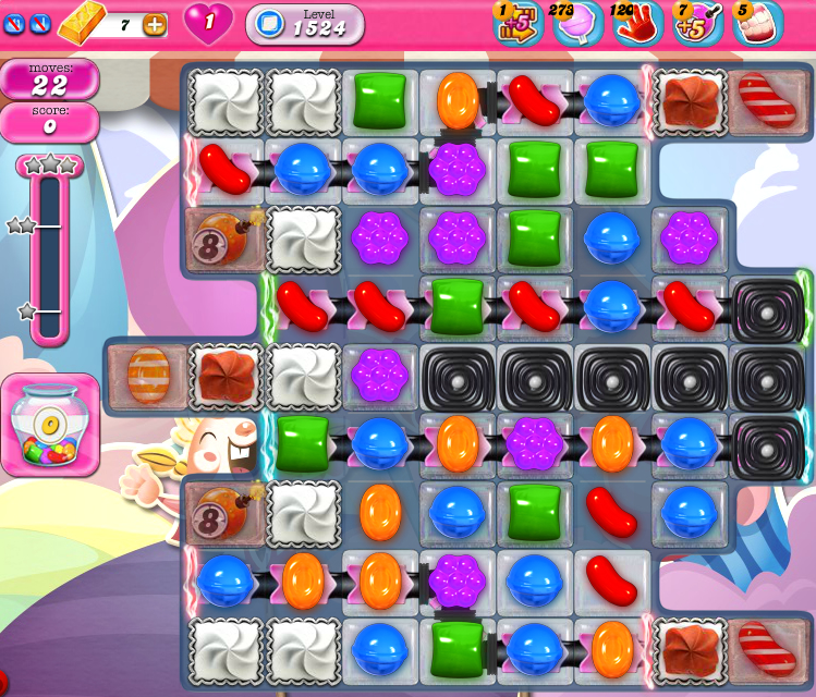 Candy Crush Saga 1524