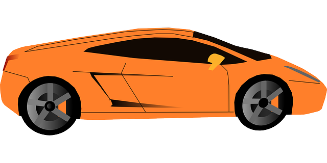 Cartoon Sports Car