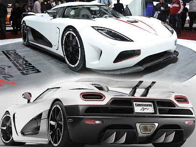 2012 Koenigsegg Sports Cars Agera R is powered by 50L twinturbo V8 making