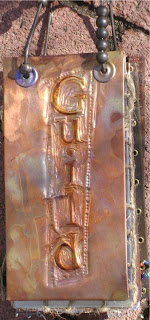 Riveted Metal Book Back