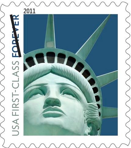 statue of liberty stamp 2011. Statue of Liberty Stamp Shows