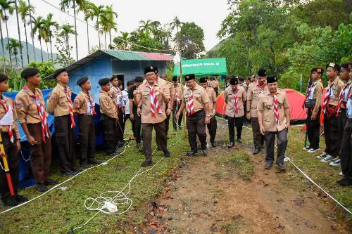 Diikuti 176 peserta, Wako Hendri Septa Buka Lomba Tingkat III Kwartir Cabang Padang