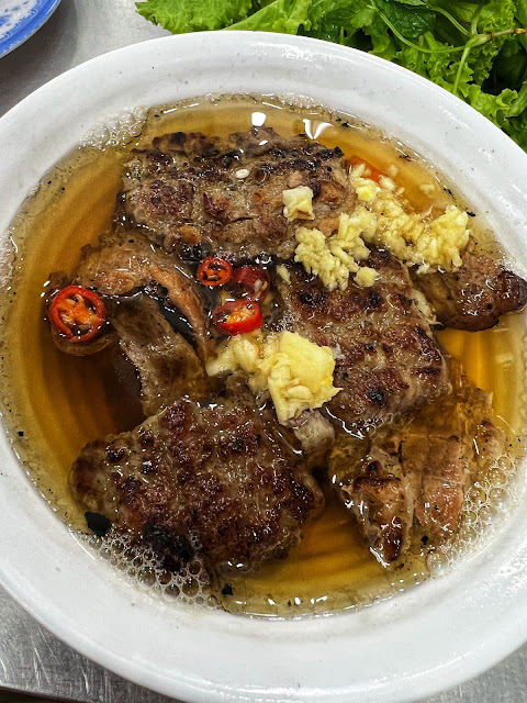 bun cha, a traditional northern Vietnamese specialty