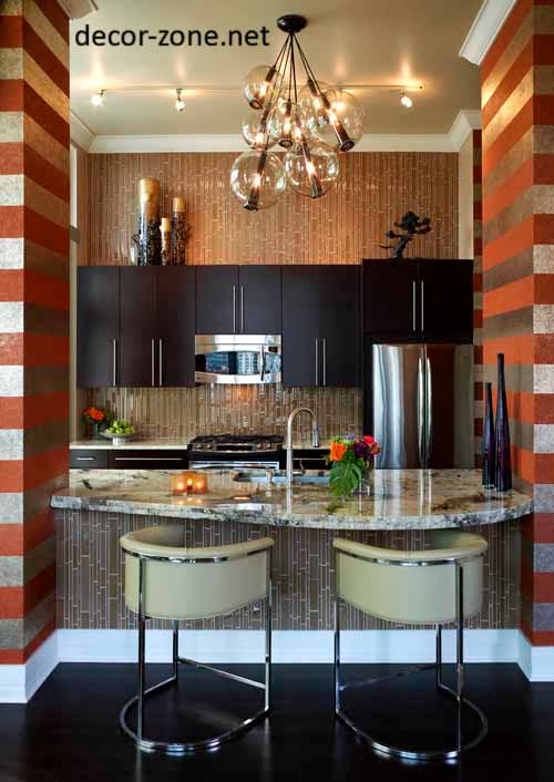 creative kitchen wallpaper ideas, designs, patterns