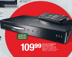 blu ray player qwerty
 on Addicted 2 Savings 4 U: Target: Vizio Wi-Fi Enabled Blu-Ray Player