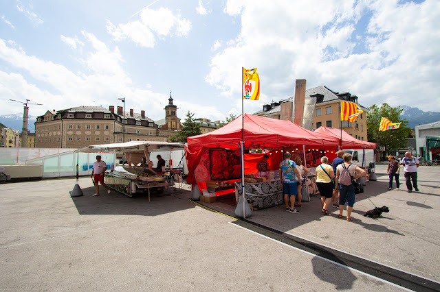 Intorno al Market hall-Innsbruck