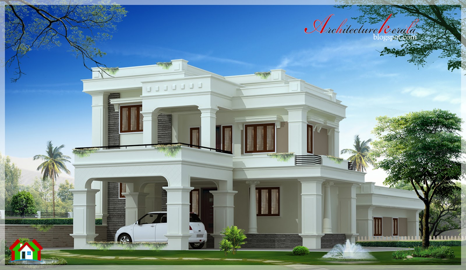 Home Elevation Design Kerala Architecture Design Naksha Images 3d Floor Plan Images Make My House Completed Project