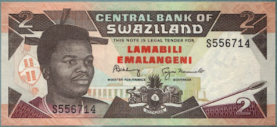 Swaziland 2 Emalageni 1987 P# 13