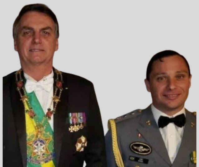 Bolsonaro e coronel Cid