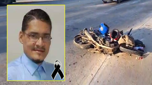 El Salvador: Él era Edwin, motociclista murió en fatal accidente