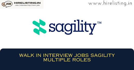 Walk in Interview Jobs Sagility logo