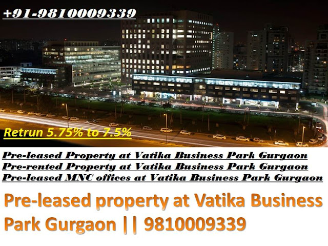 pre-leased at vatika business park gurgaon 