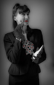 1950's female private investigators, Film Noir style stories