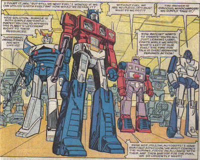 You can see Ironhide and Ratchet based off the toys, not the animation model...